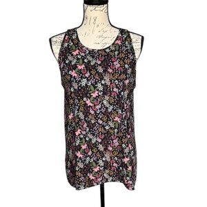LOFT Floral Tank Top
